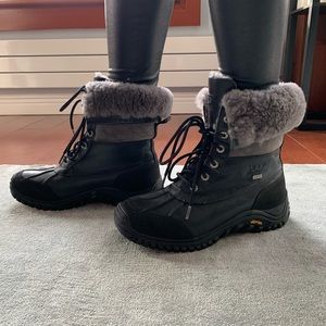 Black UGG Adirondack Boots